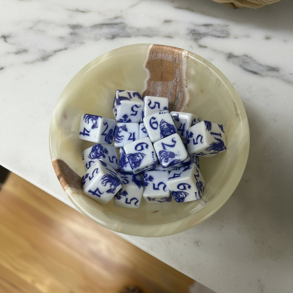 Mahjong Dice (acrylic)
