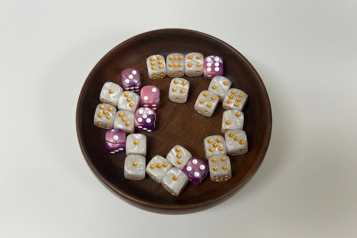 Mahjong Dice (acrylic)