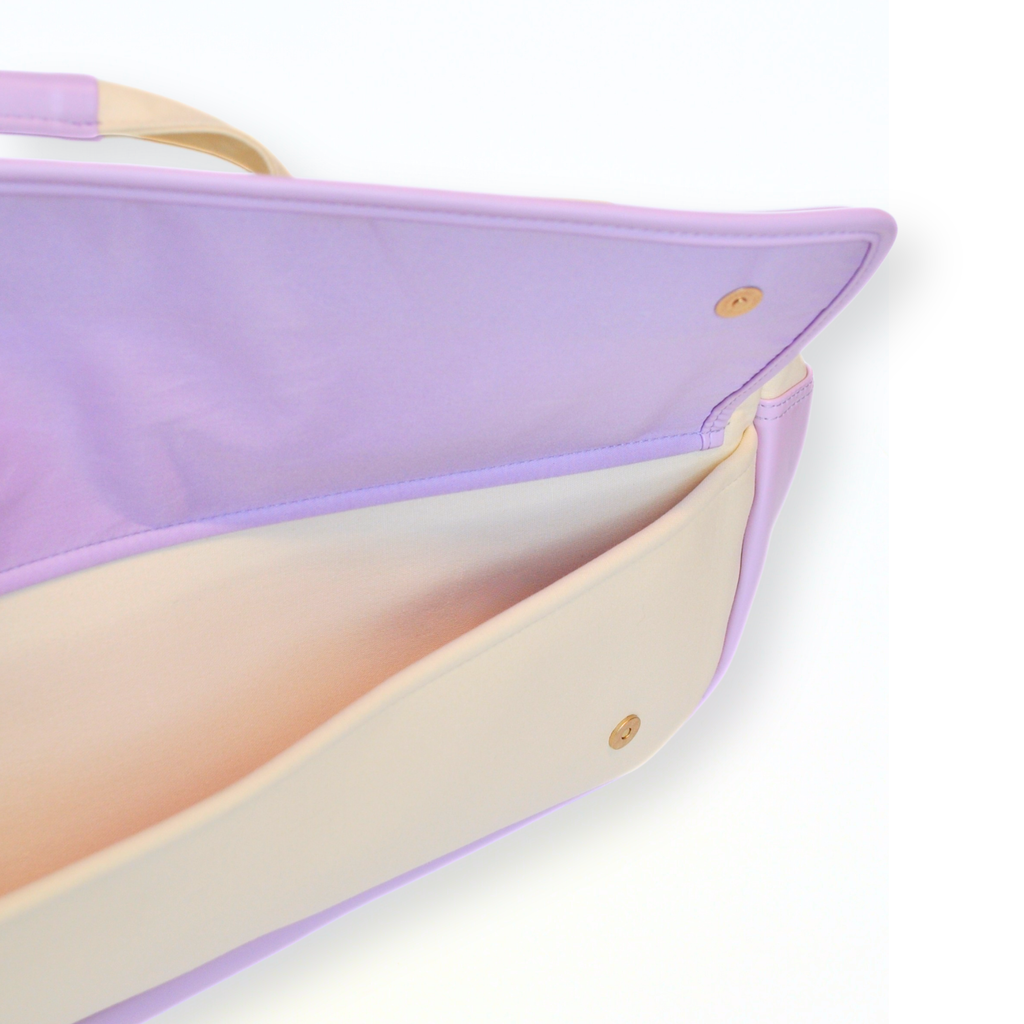 Magical Bottomless Carryall Mahjong Bag- Purple