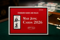 2026 Official Mahjong Card