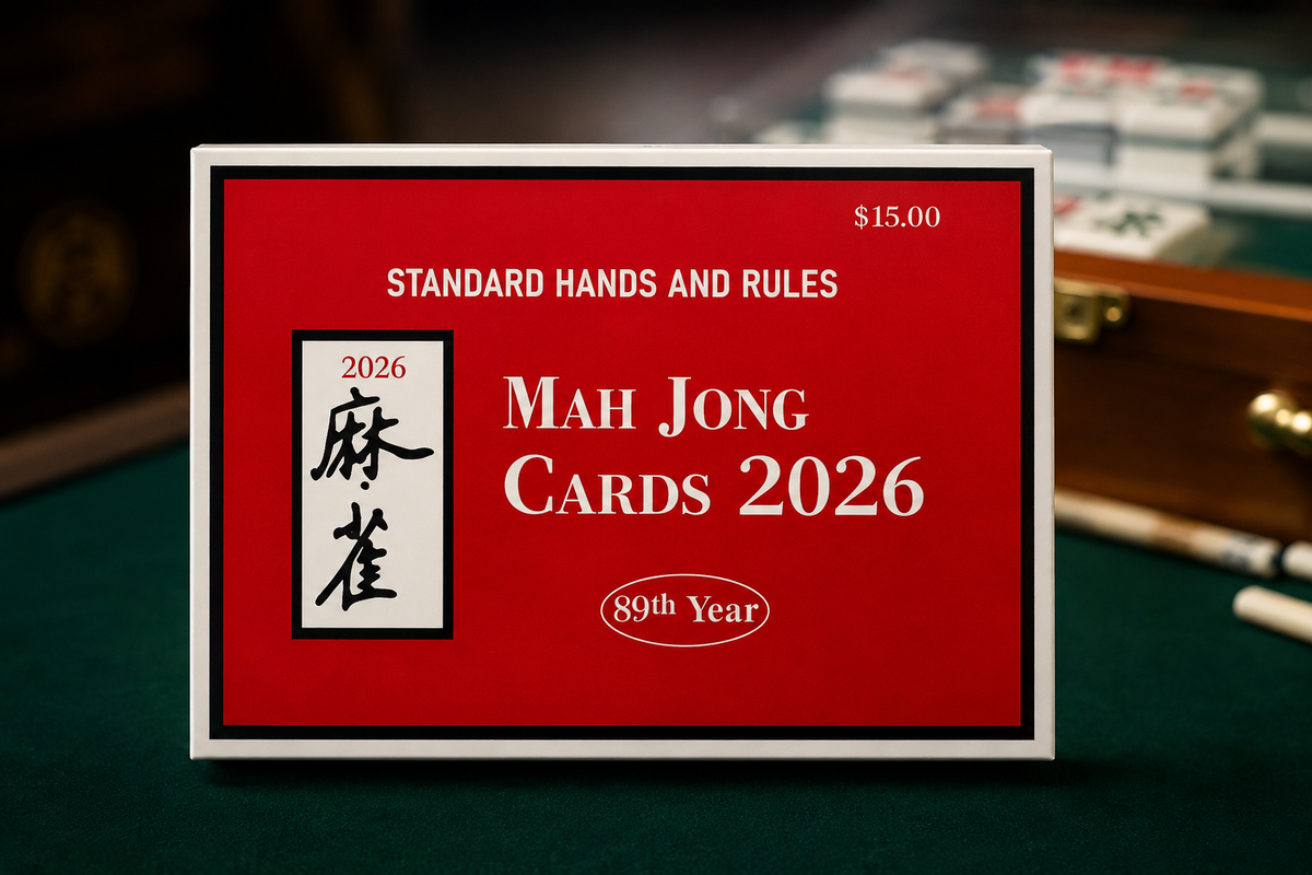 2026 Official Mahjong Card