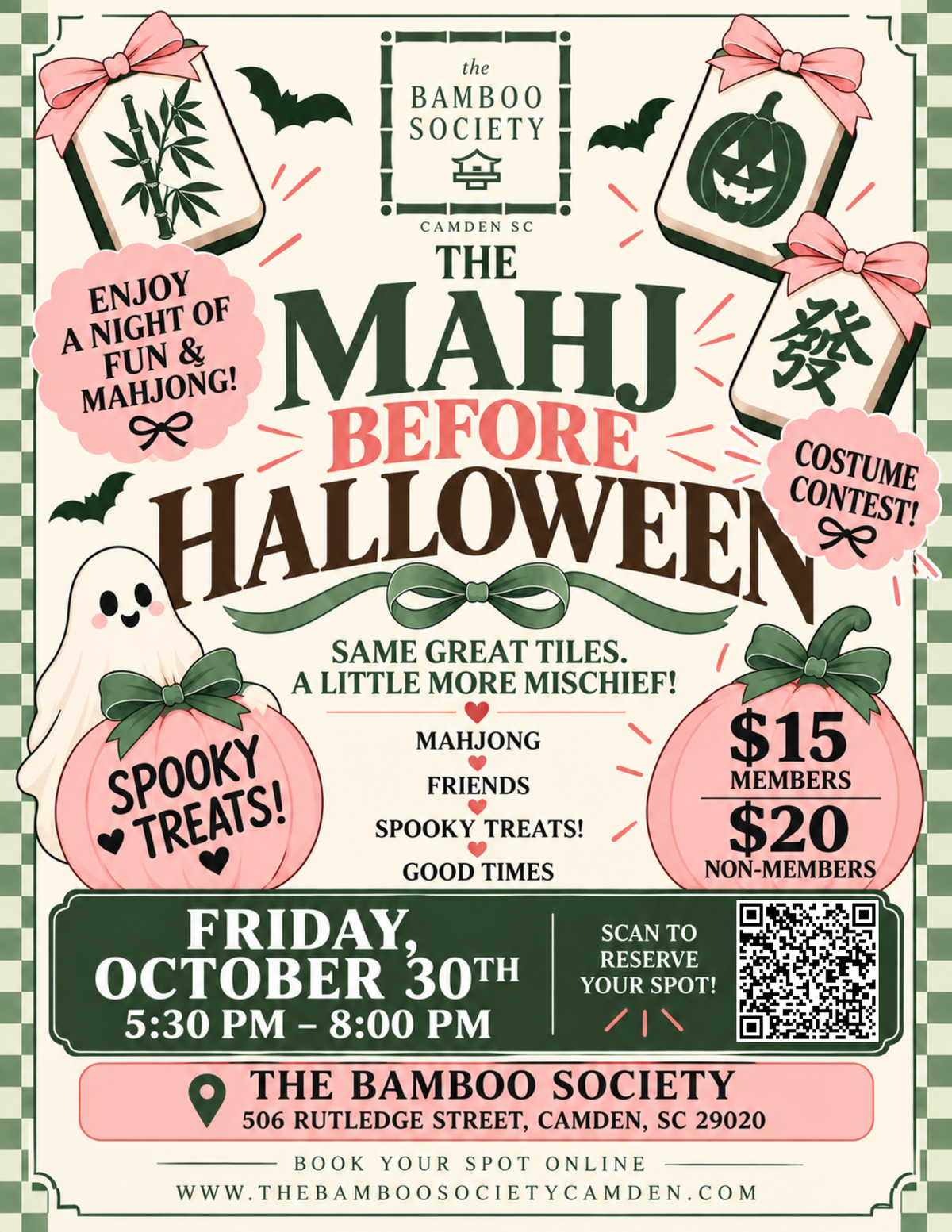 The Mahj Before Halloween