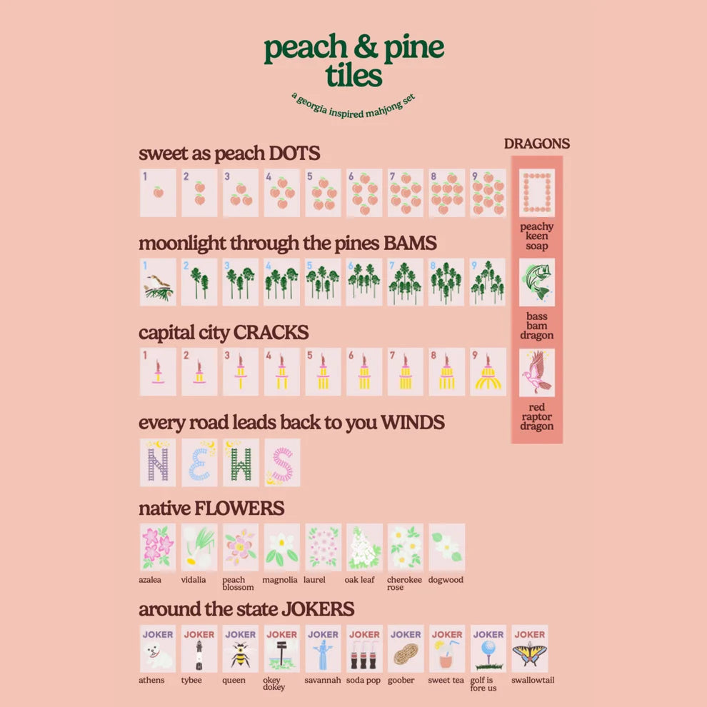 Middle & Main Peach & Pine Tiles