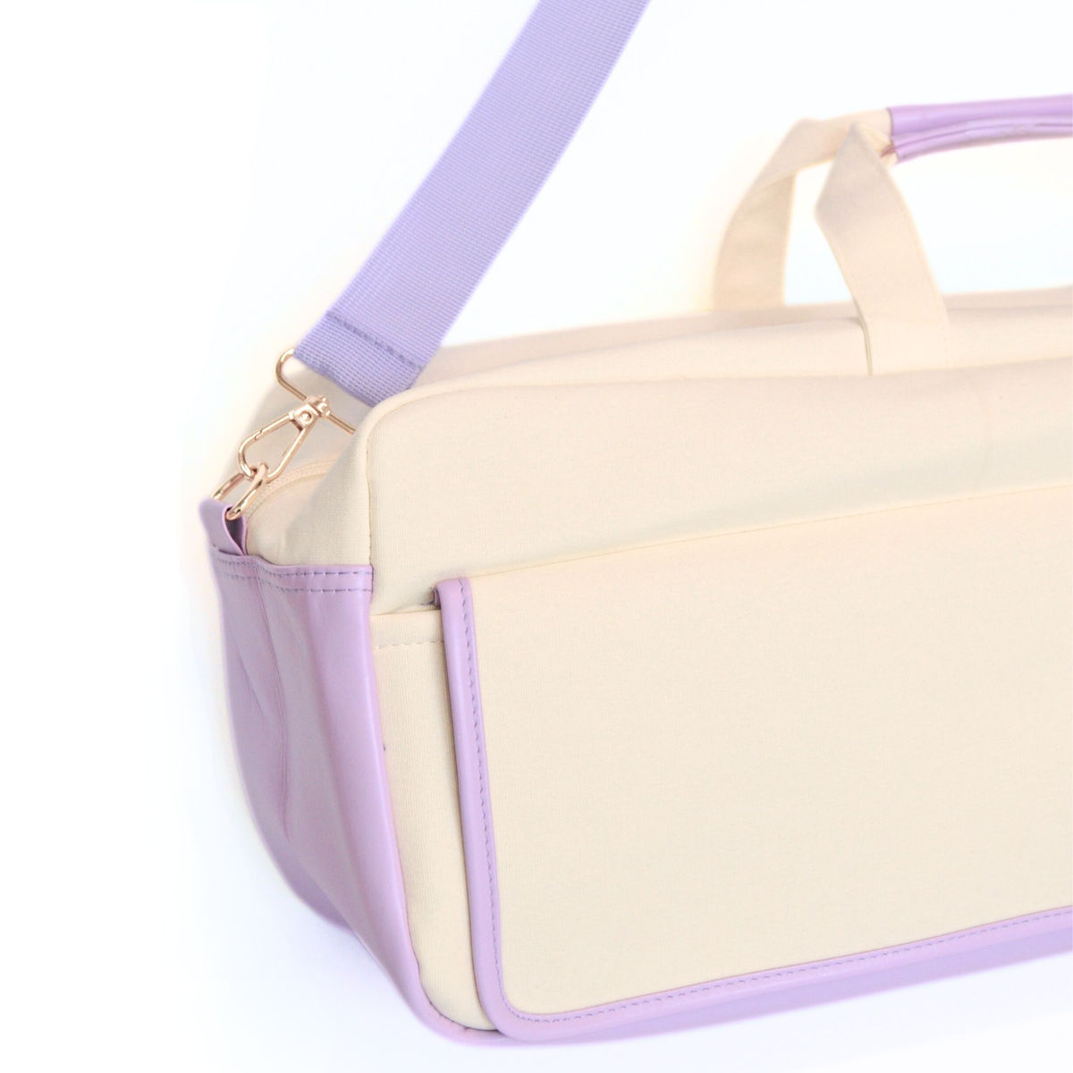 Magical Bottomless Carryall Mahjong Bag- Purple