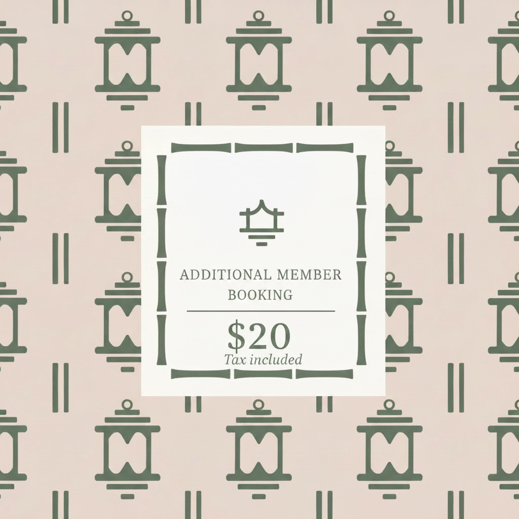 Additional Member Booking