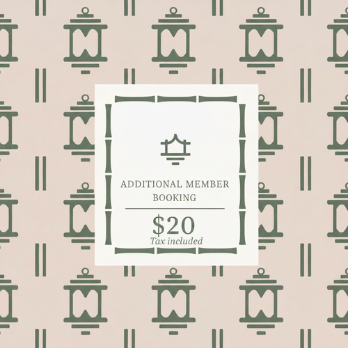 Additional Member Booking