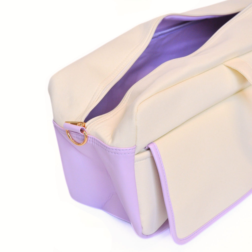 Magical Bottomless Carryall Mahjong Bag- Purple