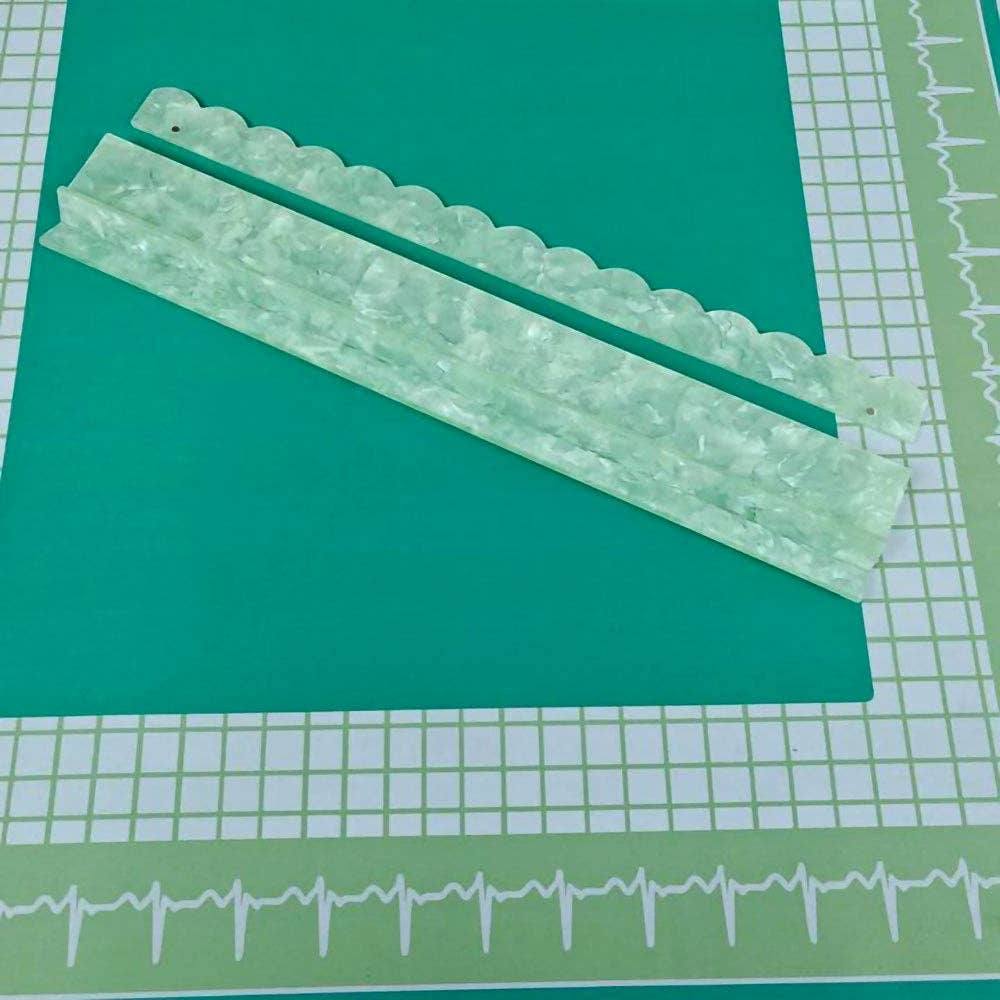 American Mahjong Racks Set–20" Acrylic Tile Rack & Pusher