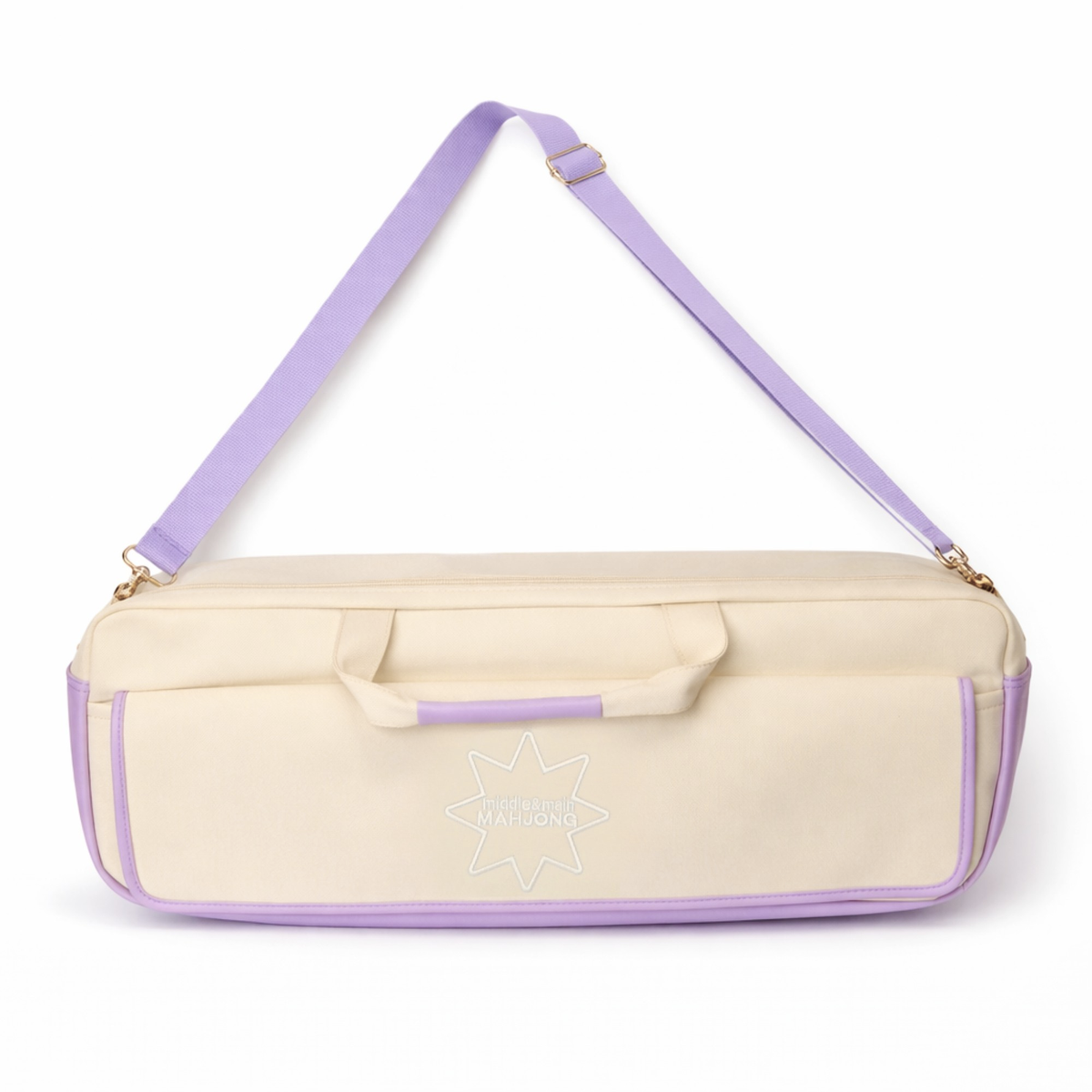 Magical Bottomless Carryall Mahjong Bag- Purple