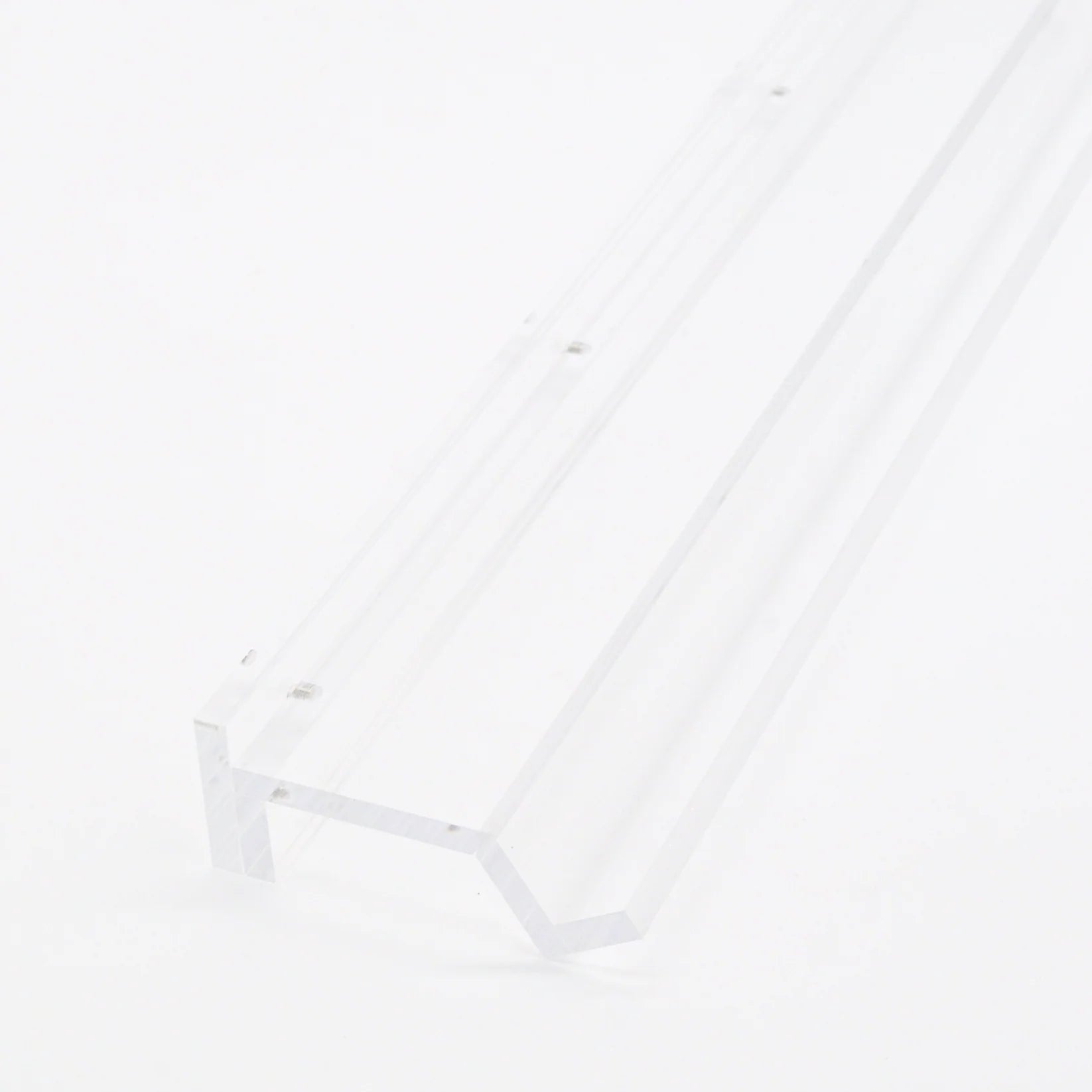 Clear Acrylic Mahjong Rack and Pusher, Set of 4